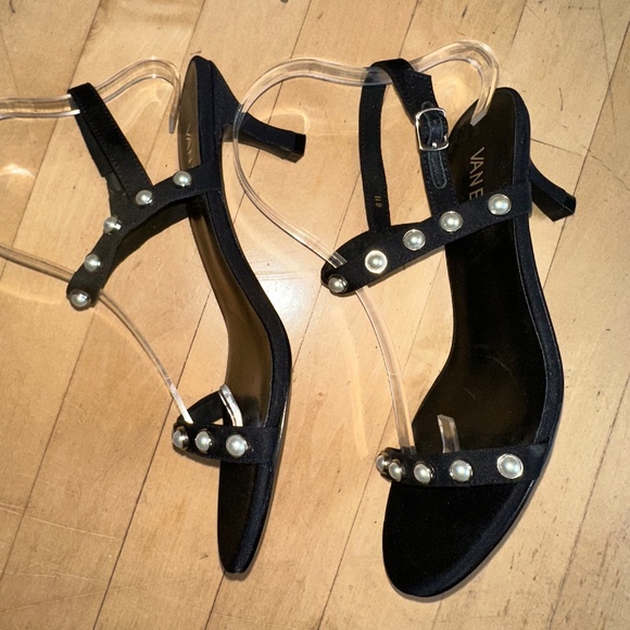 NWOTVANeLi Black /pearl sandal, 8,  CB2505 - Picture 3 of 5